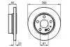 Диск гальмівний задн. (вентил.) DB W140 (300*22) BOSCH 0986478566 (фото 1)