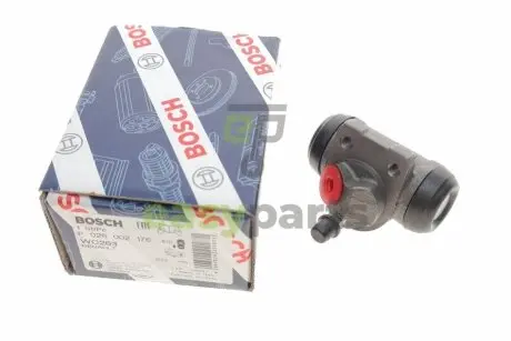 Циліндр гальмівний (задній) Peugeot 309 85-93 (L) BOSCH F026002176