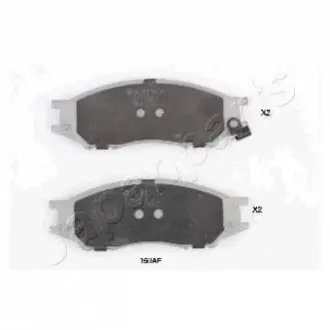 Комплект тормозных колодок, дисковый тормоз JAPANPARTS PA-150AF