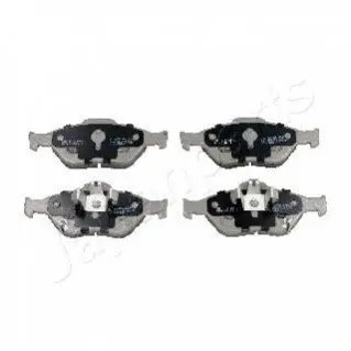 Комплект тормозных колодок, дисковый тормоз JAPANPARTS PA-238AF