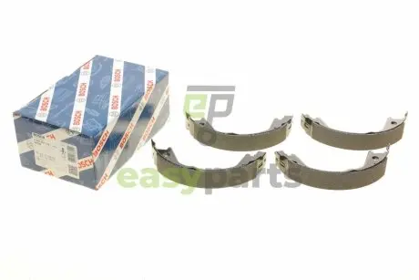 Колодки гальмівні (задні) Hyundai Tucson/Kia Sportage 2.0D 04- (барабанні) (167x27.5) BOSCH 0986487738