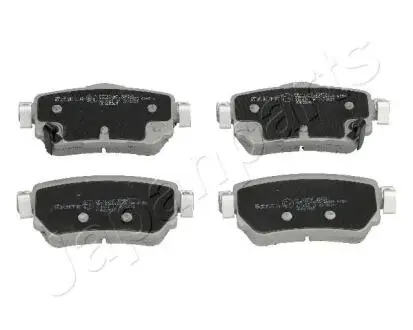 Комплект тормозных колодок, дисковый тормоз JAPANPARTS PP-107AF