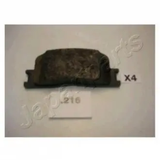 Комплект тормозных колодок, дисковый тормоз JAPANPARTS PP-216AF