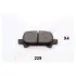 Комплект тормозных колодок, дисковый тормоз JAPANPARTS PP-229AF (фото 1)