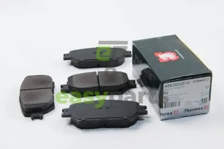Тормозные колодки перед. Toyota Camry 96-06 (akebono) (не производят) JP GROUP 4863602810