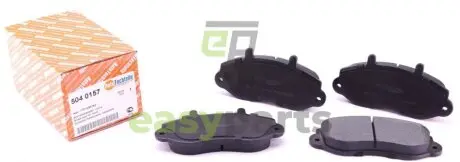 Колодки тормозные (передние) Renault Master 98- R15 AUTOTECHTEILE 504 0157