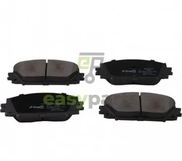 TOYOTA гальм. колод. передн.Yris 05- JP GROUP 4863601210