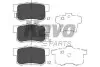 Колодки гальмівні (задні) Honda Accord IV/V/VI/Civic VI/VII/VIII 98- KAVO PARTS KBP-2009 (фото 1)