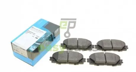 Колодки гальмівні (передні) Toyota Yaris 1.0-1.4 05- KAVO PARTS KBP-9097