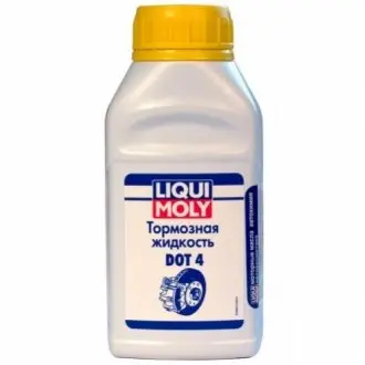 Фото 1 - lm 0,25л brems-flussigkeit dot-4 гальмівна рідина LIQUI MOLY 8832 LM 0,25л BREMS-FLUSSIGKEIT DOT-4 гальмівна рідина LIQUI MOLY 8832 (фото 1)