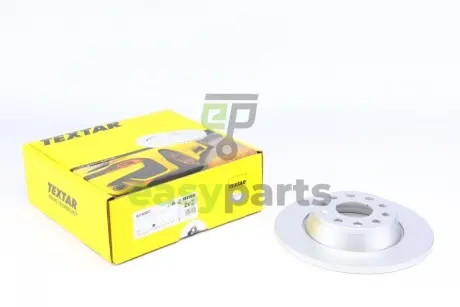 Диск гальмівний (задній) Audi A3/VW Golf/Passat 04-14 (282x12) PRO TEXTAR 92140803