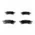 CHEVROLET гальмівні колодки задні Epica JAPANPARTS PP-W03AF (фото 1)