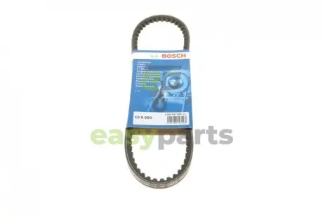 Ремінь генератора Lancia Thema 2.9 84-92 (10x690) знято з постачання BOSCH 1987947582