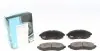 Колодки гальмівні (передні) Daewoo Lanos/Chevrolet Aveo 03- (Akebono) KAVO PARTS KBP-1003 (фото 1)
