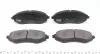 Колодки гальмівні (передні) Daewoo Lanos/Chevrolet Aveo 03- (Akebono) KAVO PARTS KBP-1003 (фото 4)