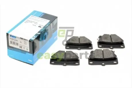 Колодки гальмівні (задні) Toyota Corolla/Yaris 99-07 KAVO PARTS KBP-9013