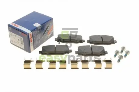 Колодки гальмівні (задні) Fiat 500/Jeep Compass/Renegade 14- BOSCH 0986494745