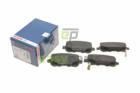 Колодки гальмівні (задні) Chrysler Grand Voyager 07-/Dodge Journey 08- BOSCH 0986494496