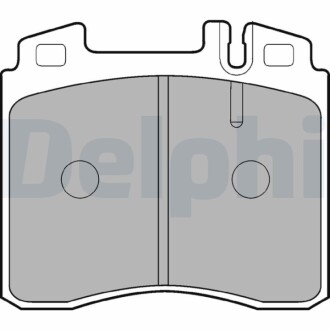 DB гальмів.колодки передн. W140 300-600S/SE Delphi LP842