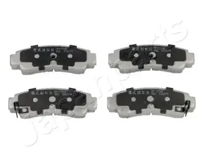 Комплект тормозных колодок, дисковый тормоз JAPANPARTS PP-125AF
