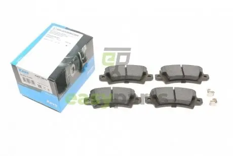 Колодки гальмівні (задні) Toyota Corolla 1.4-2.0D 00- KAVO PARTS KBP-9016