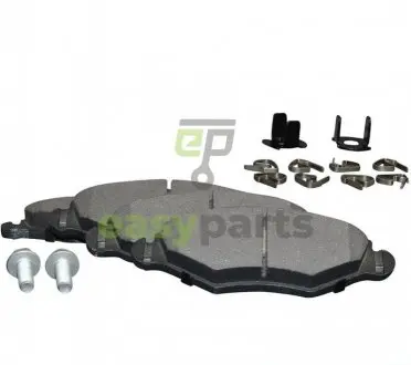 Гальмівні колодки пер. Peugeot 206/306 94- JP GROUP 4163600910