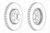 Диск тормозной передний MERCEDES-BENZ M-CLASS (W164) 05-12, R-CLASS (W251, V251) CHAMPION 562403CH-1 (фото 2)