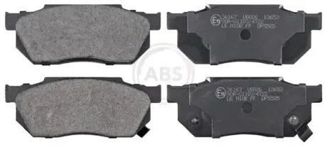 Гальмiвнi колодки дисковi A.B.S. 36167