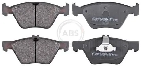 Гальмівні колодки пер. W202/210 (ATE)/211 4Matic A.B.S. 36943