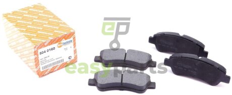 Колодки тормозные (передние) Citroen Berlingo 03- AUTOTECHTEILE 504 0160 (фото 1)