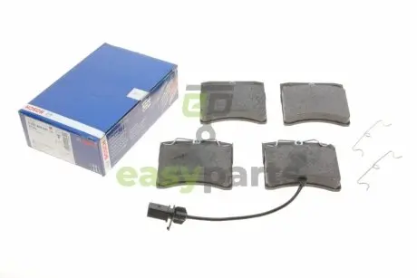 Колодки гальмівні (передні) VW T4 90-03 (+датчик) BOSCH 0986494041