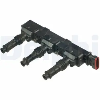 OPEL котушка запалювання Corsa C/D 1,0i 03- Delphi GN10362-12B1