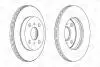 Фото 2 - toyota диск тормозной передний yaris 99- CHAMPION 562443CH TOYOTA Диск тормозной передний Yaris 99- CHAMPION 562443CH (фото 2)