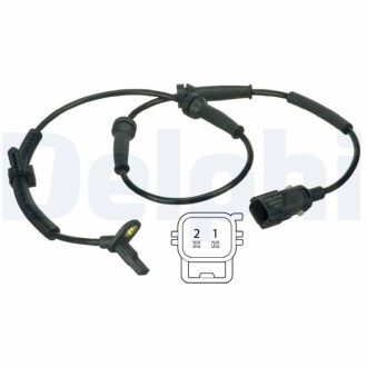 LANDROVER датчик ABS передн.Freelander 06- Delphi SS20372