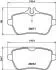 DB Колодки тормозные задн. W222 S-Class 13- HELLA 8DB 355 021-511 (фото 4)