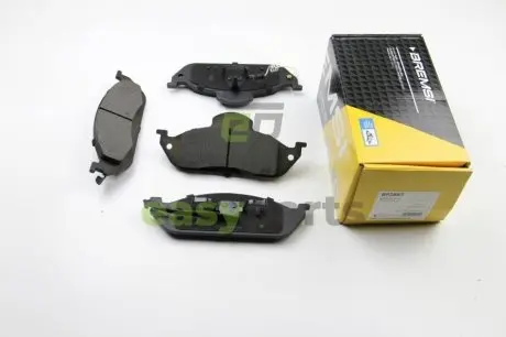 Гальмівні колодки пер. MB M-Class (W163) 98-05 BREMSI BP2897