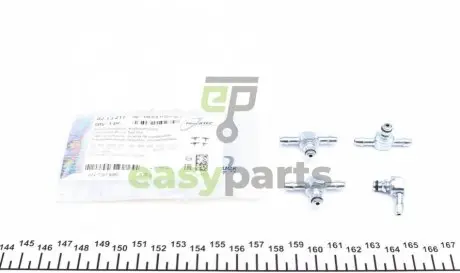 Ремкомплект шланга зливу MB Sprinter 2.2CDI (метал) (646 070 1132) TRUCKTEC 02.13.217
