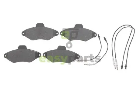 Колодки гальмівні (передні) Citroen Xantia 93-03 (+ датчики) BOSCH 0986461757