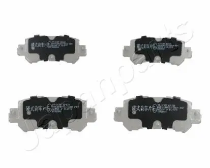 Комплект гальмівних колодок, дискове гальмо JAPANPARTS PP-313AF