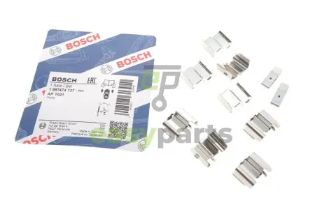 Планка супорта (переднього) прижимна (к-кт) Mazda CX-7/CX-9 06- (Sumitomo) BOSCH 1987474737