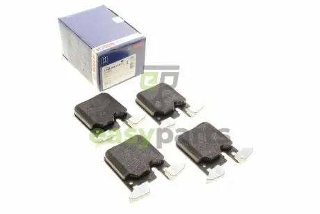 Колодки гальмівні (задні) BMW 1 (F20/F21)/ 3 (F30/F31/F34) 11- (Brembo) B37/B47/N13/N47/N55 BOSCH 0986495335