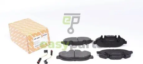 Фото колодки гальмівні (передні) MB Vito (W639) 03- AUTOTECHTEILE 100 4261 Колодки гальмівні (передні) MB Vito (W639) 03- AUTOTECHTEILE 100 4261