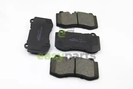 Фото гальмівні колодки пер. MB W221 05-13 (brembo) BREMSI BP3362 Гальмівні колодки пер. MB W221 05-13 (brembo) BREMSI BP3362