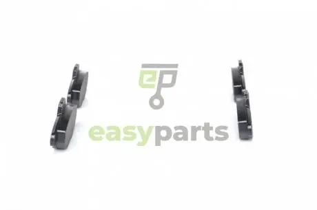 FIAT колодки гальмівні передні Punto -99 BOSCH 0986460968