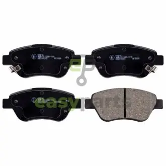 Колодки гальмівні (передні) Fiat Doblo 01- (123x53.3x17.3) (з датчика) FEBI BILSTEIN 16627