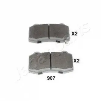 CHRYSLER гальмівні колодки задн.300C JAPANPARTS PP-907AF