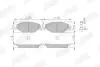 VW Тормозные колодки Polo 11-,Skoda Fabia Jurid 573601J (фото 1)