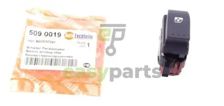 Кнопка склопідйомника (R) Renault Trafic 01- AUTOTECHTEILE 509 0019