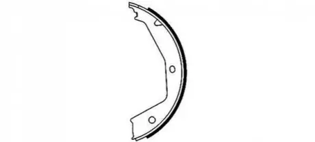 Колодки ручного гальма Expert/Jumpy/Scudo 95- HELLA 8DA355050-411