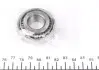Підшипник (19,05x45,24x15,49) SNR NTN LM.11949/910 (фото 2)